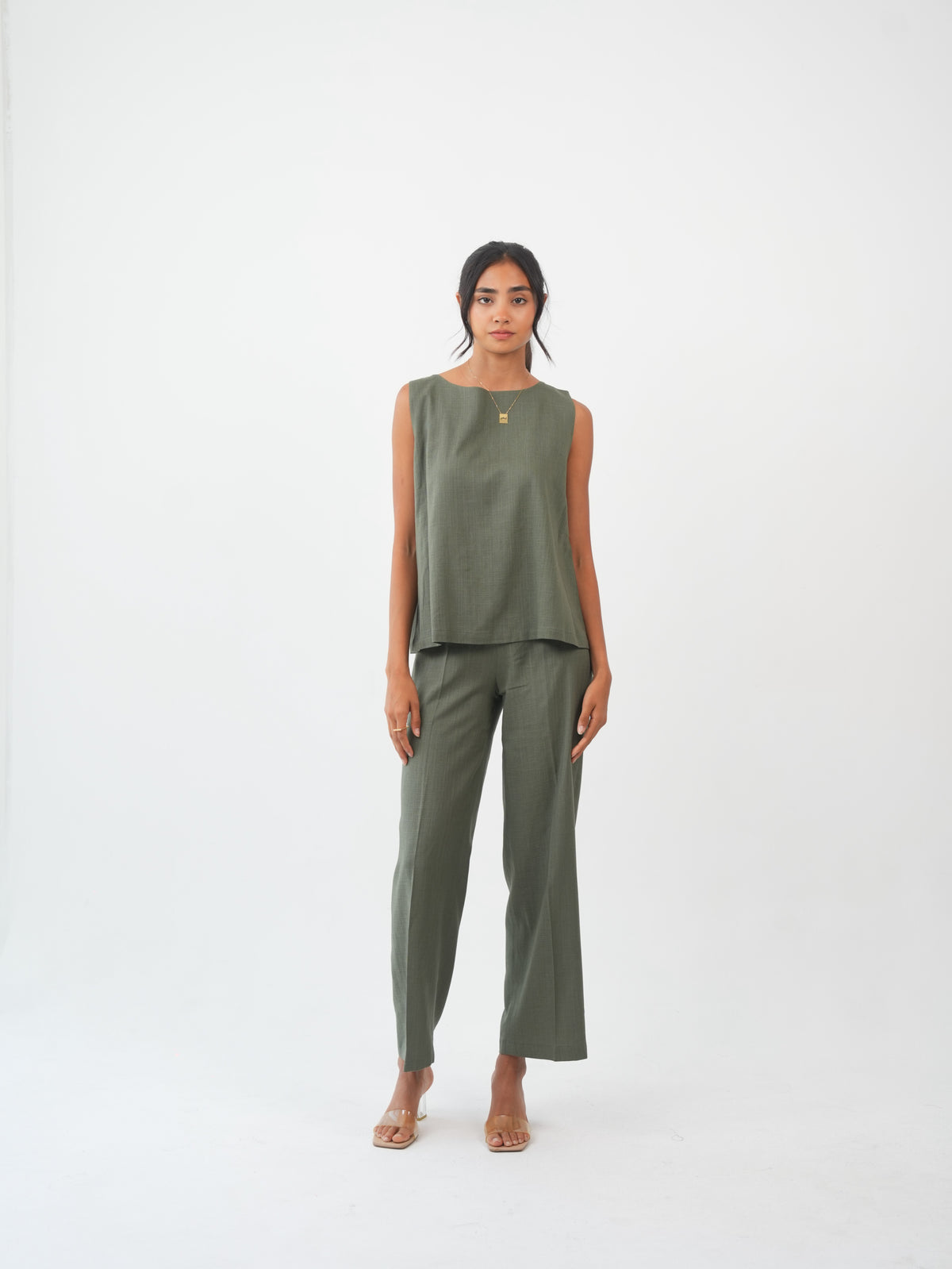 MIRA PANTS - Olive