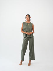 MIRA PANTS - Olive