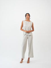 MIRA PANTS - Ivory Sand
