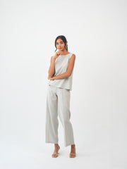 MIRA PANTS - Ivory Sand